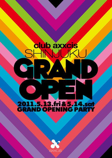 club axxcis SHINJUKU GRAND OPENING PARTY  