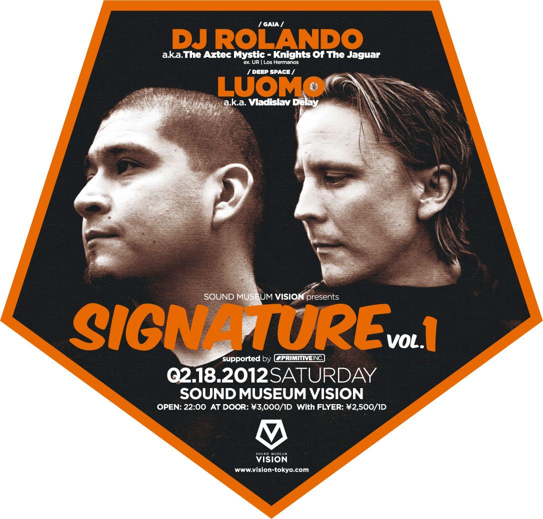 SOUND MUSEUM VISION presents SIGNATURE vol.1 