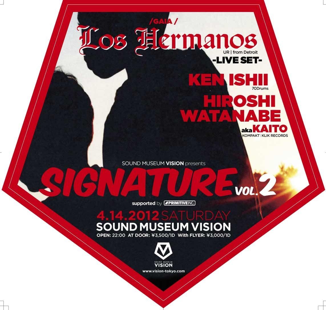 SOUND MUSEUM VISION presents SIGNATURE vol.2 supported by PRIMITIVE INC. 