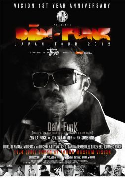 STONES THROW PRESENTS DâM-FunK JAPAN TOUR 2012