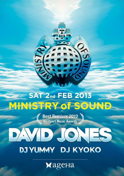 MINISTRY of SOUND feat. DAVID JONES