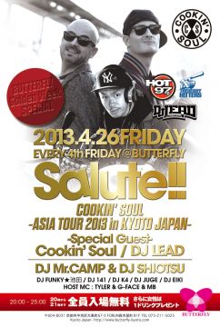 Salute -COOKIN' SOUL ASIA TOUR 2013 in KYOTO JAPAN-