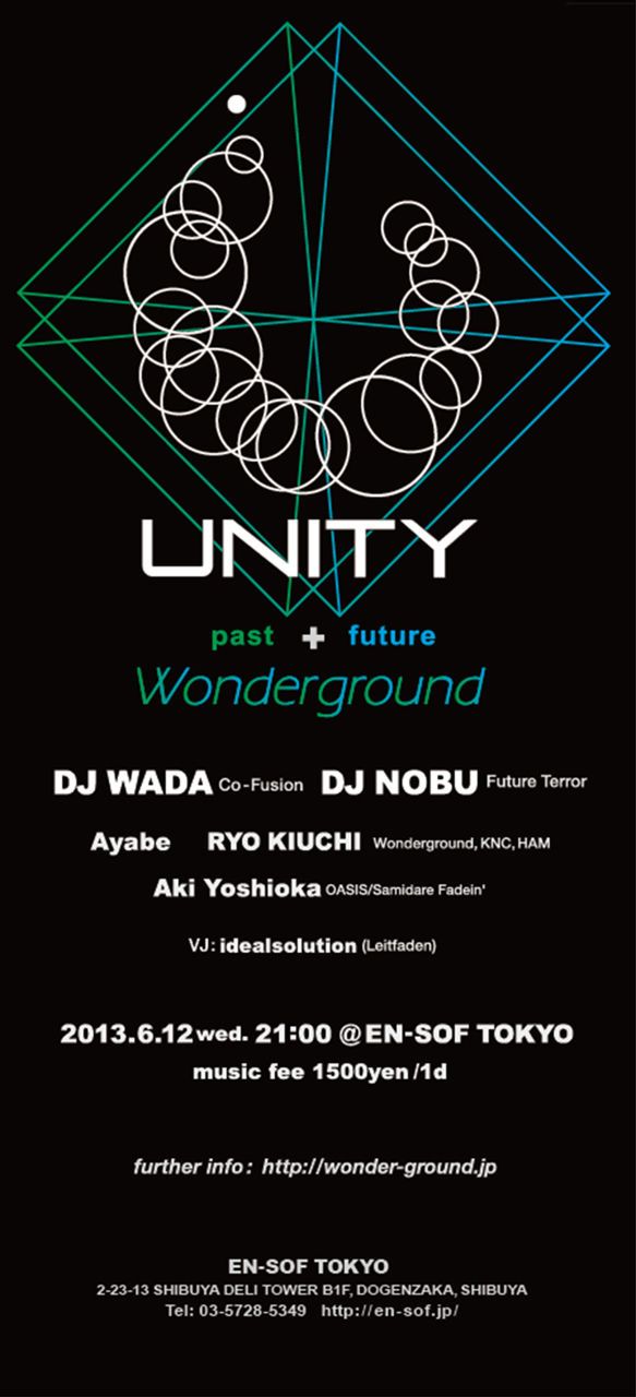 UNITY　meets　wonderground　