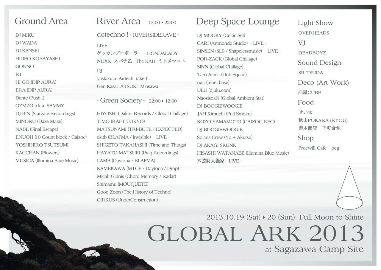 GLOBAL ARK 2013 - Full Moon to Shine -