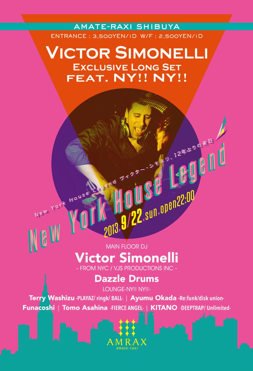 Victor Simonelli Exclusive Long Set feat. NY!! NY!!