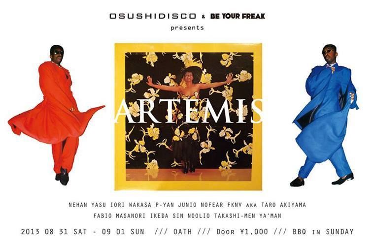 OSUSHIDISCO & Be Your Freak presents 'ARTEMIS'