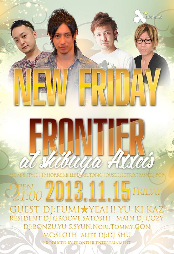 alife Weekend Party × axxcis New Friday 