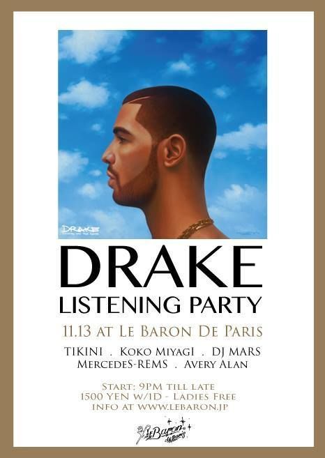 DRAKE LISTENING PARTY