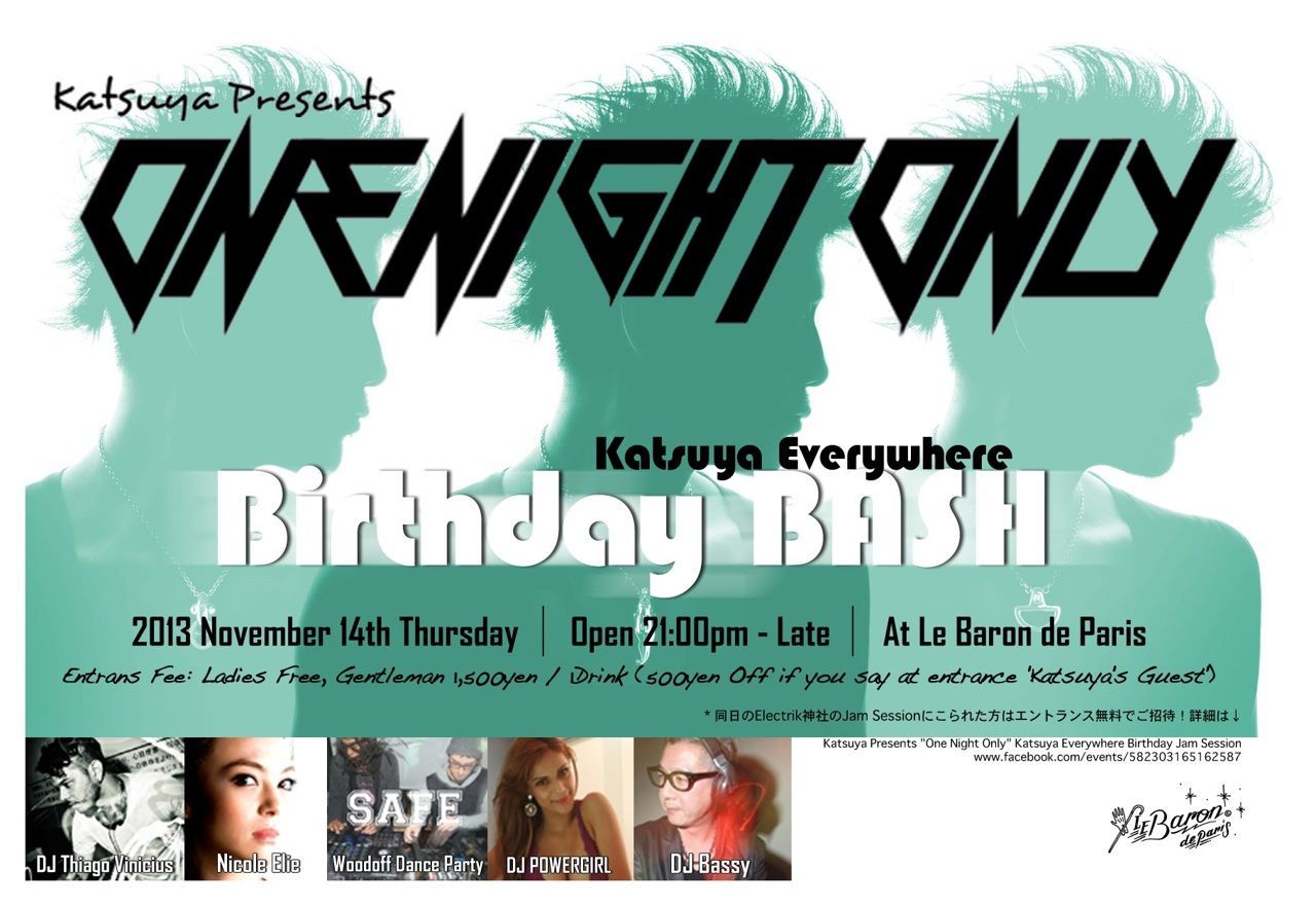 ONE NIGHT ONLY