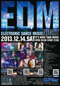EDM(ELECTRONIC DANCE MUSIC)NIGHT