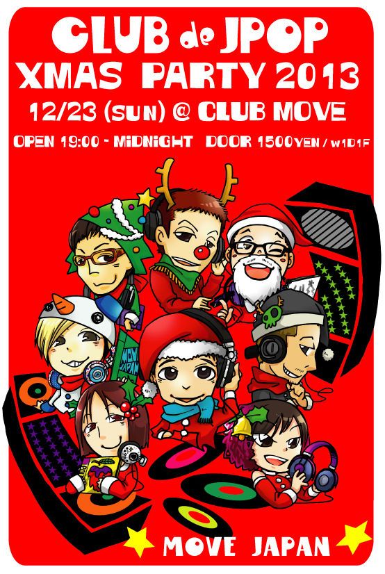 XMAS PARTY 2013 / MOVE JAPAN CLUB de JPOP