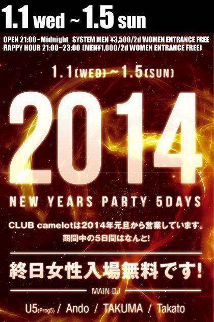 NEW YEARS PARTY 2014