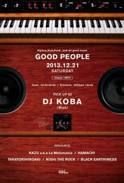 12月21日（土）「GOOD PEOPLE 」
