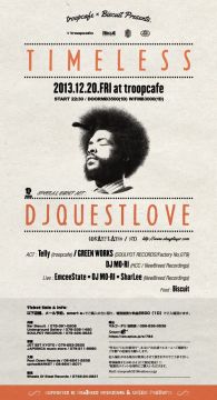 TIMELESS -DJ QUESTLOVE in KOBE-