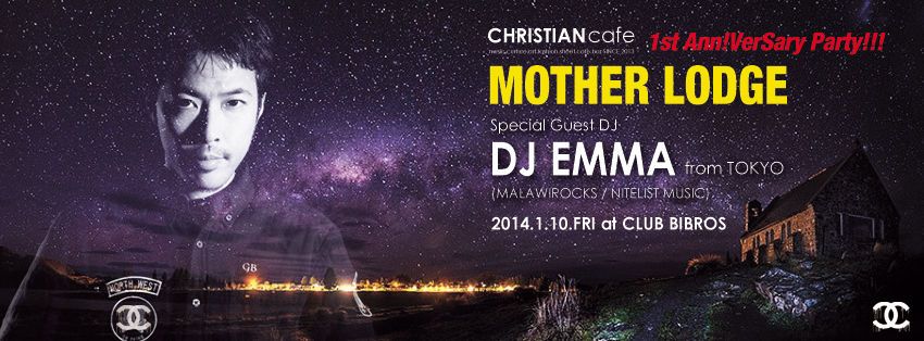 "CHRISTIAN cafe 1st Anniversary  PARTY!"