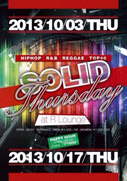 『Girls Party』Powerd by Solid Thursday
