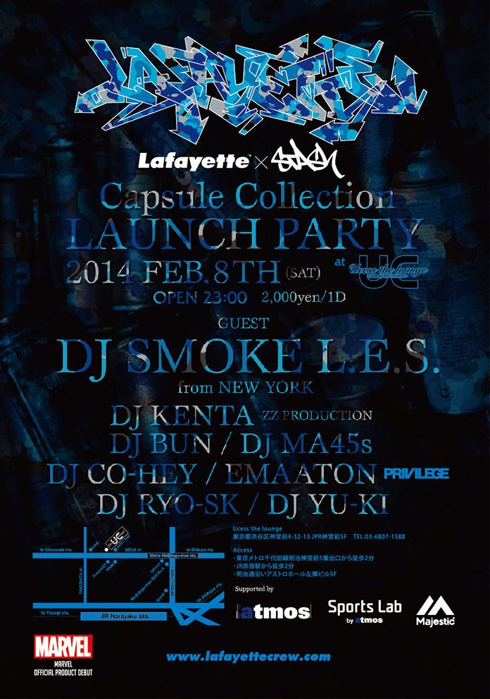 Lafayette × STASH Capsule Collection Launch Party