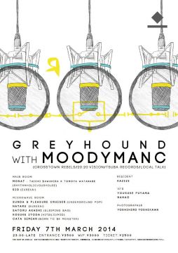 Greyhound with Mooodymanc
