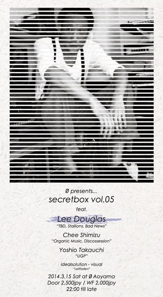 Ø présents…secretbox vol.5 feat. Lee Douglas 