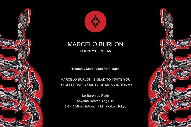 MARCELO BURLON COUNTY OF TOKYO