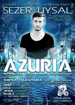 AZURIA -Sezer Uysal X Shingo Nakamura Release Party-