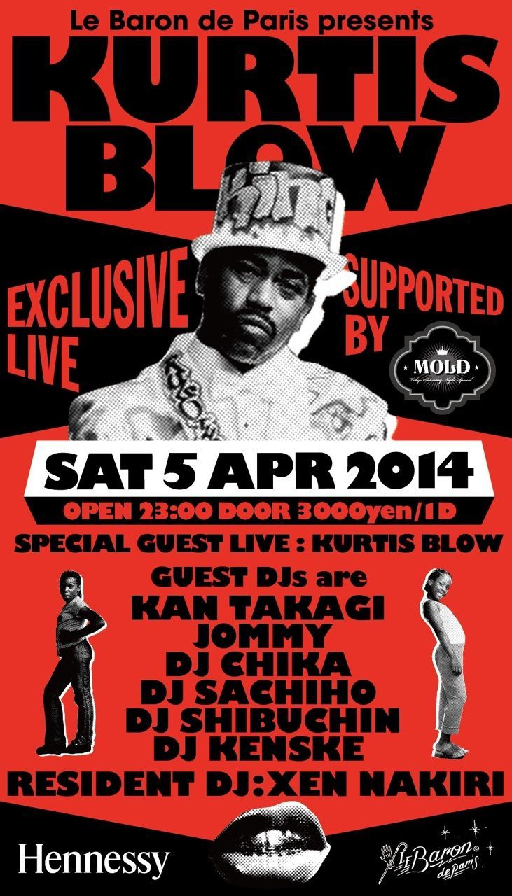 KURTIS BLOW Exclusive Live supported by MOLD
