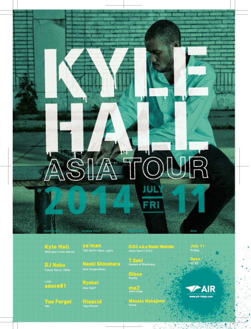 KYLE HALL Asia Tour 