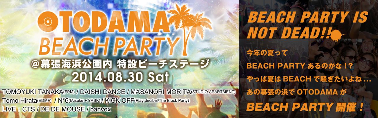 OTODAMA BEACH PARTY 2014