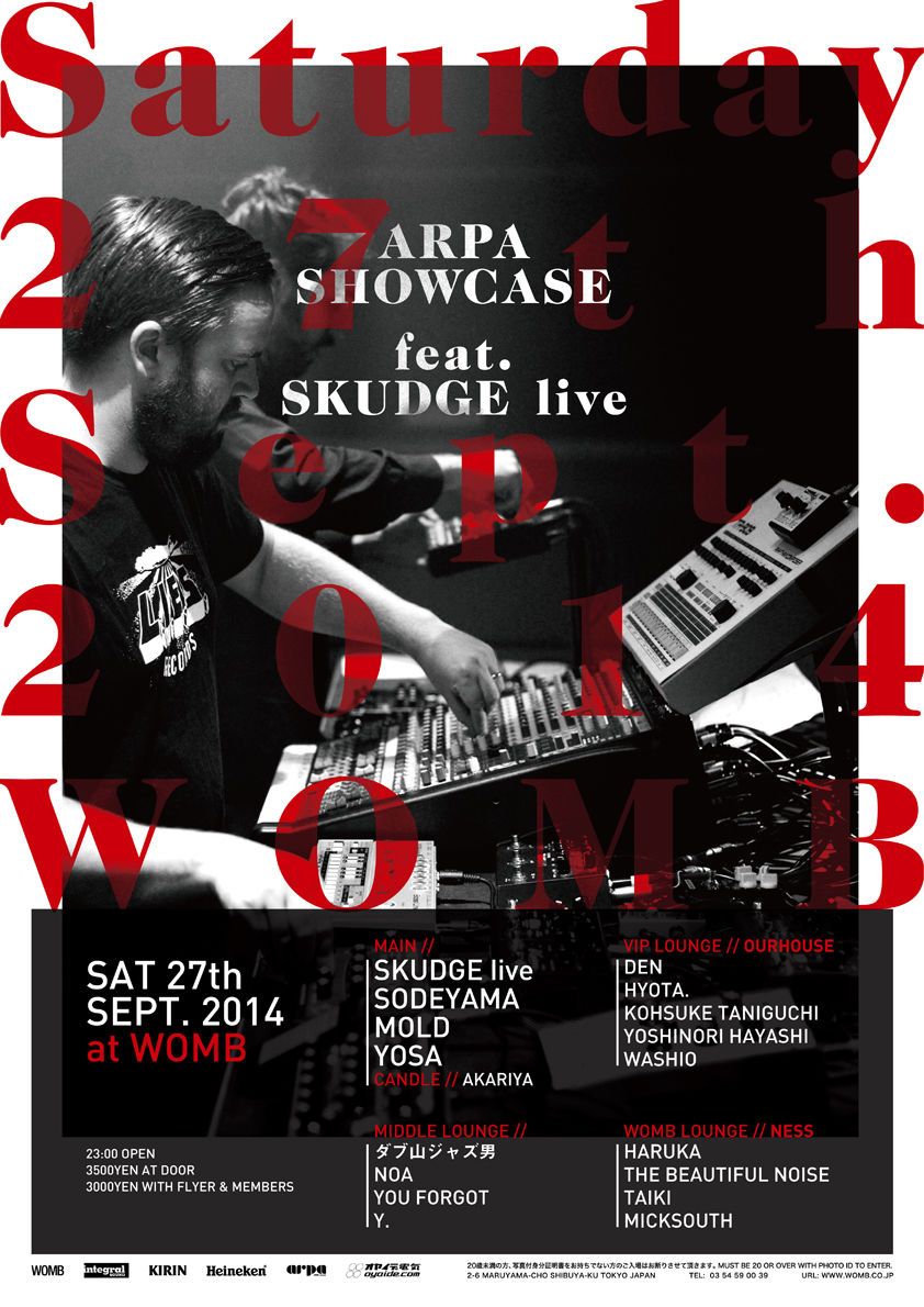 ARPA SHOWCASE 17 feat. SKUDGE -Live- 