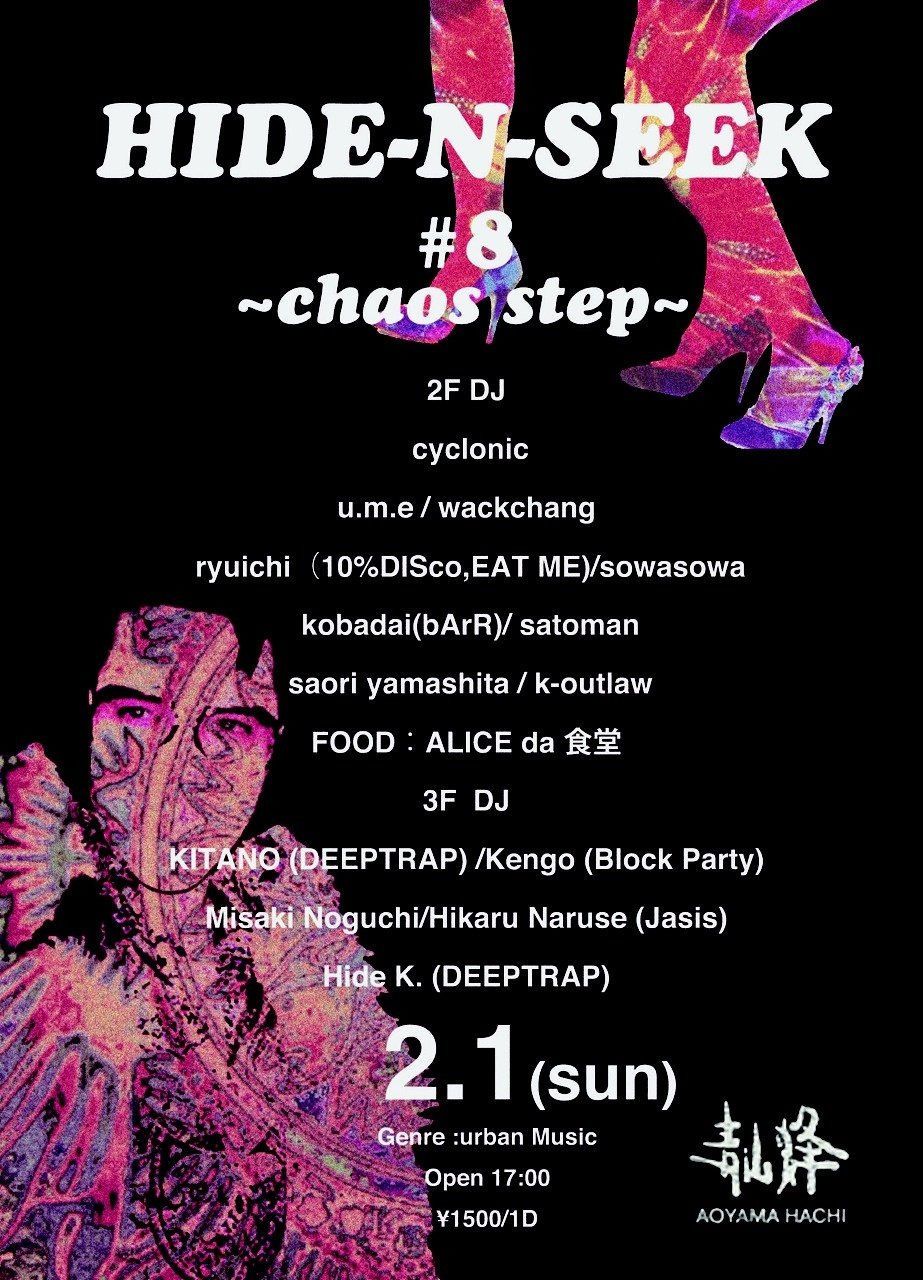 HIDE-N-SEEK #8  - chaos step -