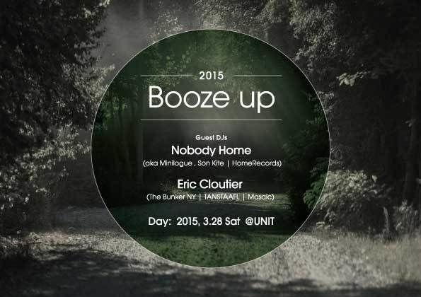 Booze up 3days with Nobody home aka minilogue, Eric Cloutier