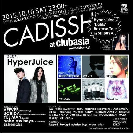 CADDISH × HyperJuice 『Lights』 Release Tour in SHIBUYA