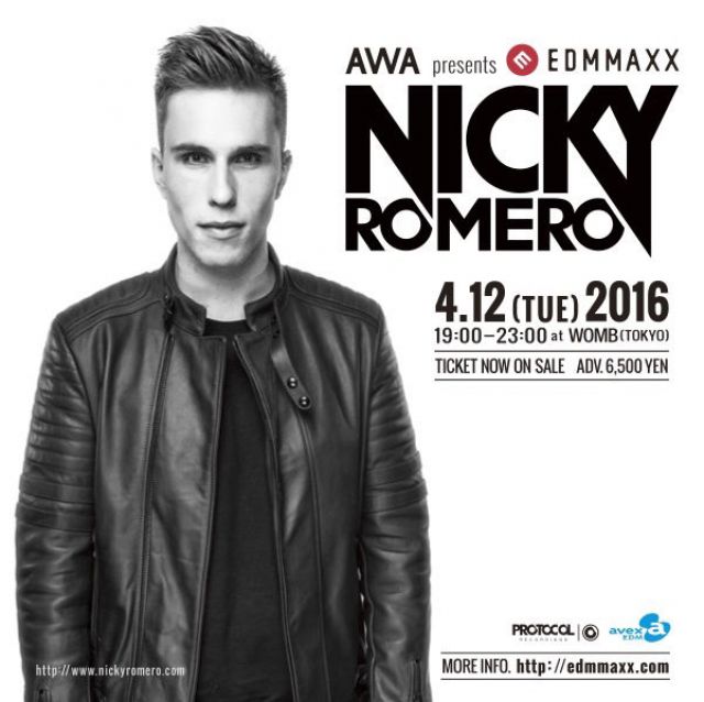 AWA presents EDM MAXX: NICKY ROMERO