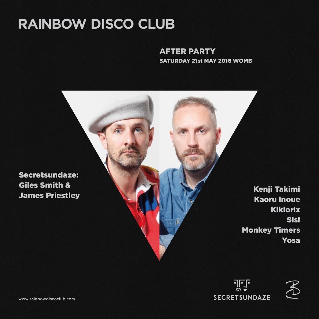 RAINBOW DISCO CLUB AFTER PARTY presents SECRETSUNDAZE