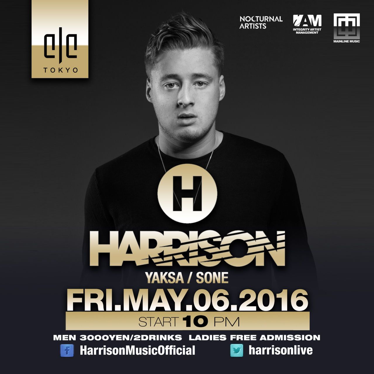 ELE Fridays-Harrison来日公演-