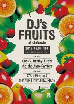 DJ's FRUITS
