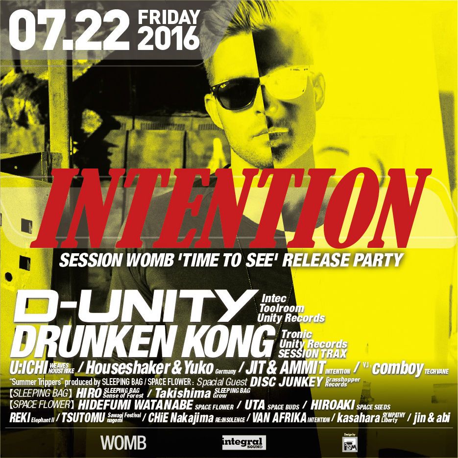 INTENTION -SESSION WOMB “TIME TO SEE” RELEASE PARTY-