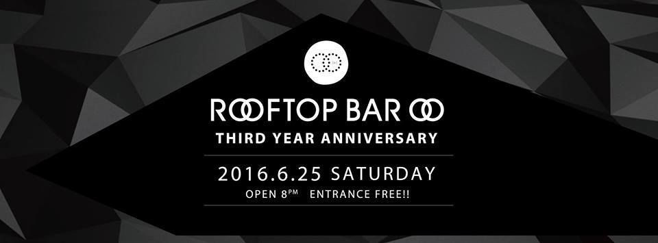 Rooftop Bar OO 3rd Anniversary