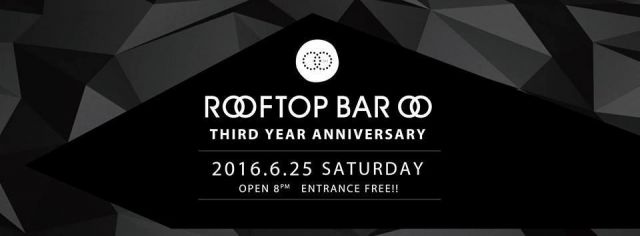Rooftop Bar OO 3rd Anniversary
