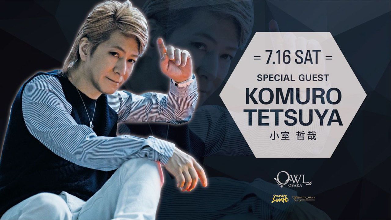  【SATURDAY SONIC】 / SPECIAL GUEST : KOMURO TETSUYA