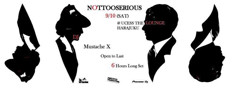 NOTTOOSERIOUS - Mustache X 6h LONG SET!! -