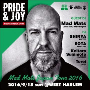 Pride&Joy MAD MATS Japan tour 2016
