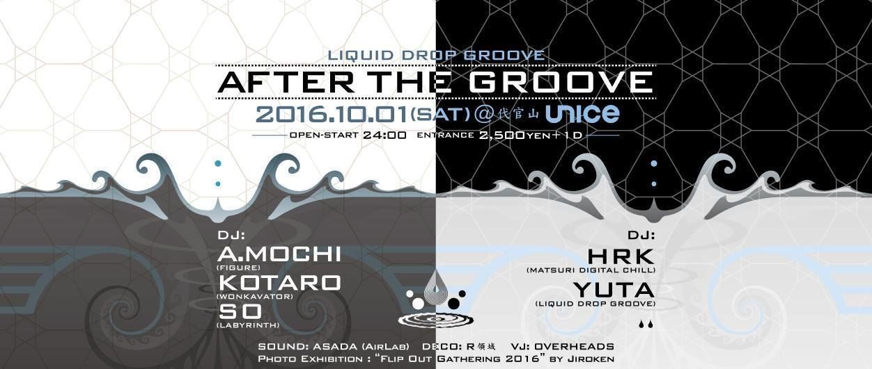 Liquid Drop Groove -After the Groove-