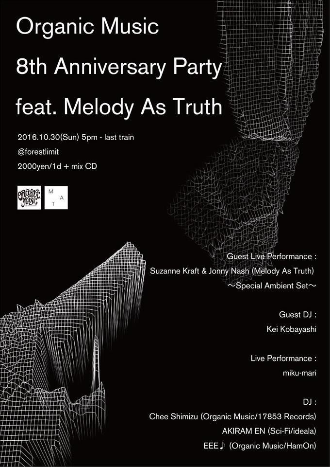 8th Anniversary Party feat. Suzanne Kraft & Jonny Nash  (Melody As Truth)