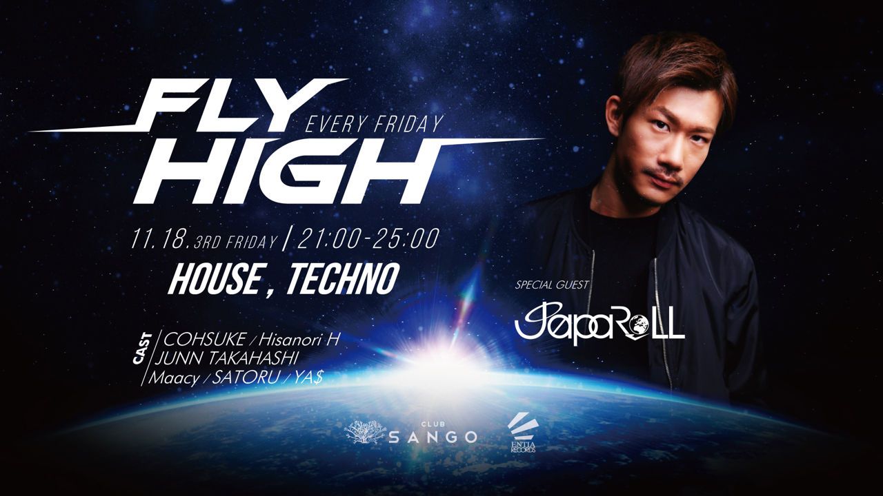 【FLY HIGH / GOLD RUSH】 SPECIAL GUEST : JapaRoLL