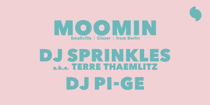 Tendenz mit Moomin + DJ Sprinkles