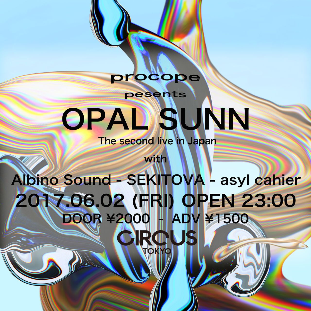 Opal Sunn : The second live in Japan