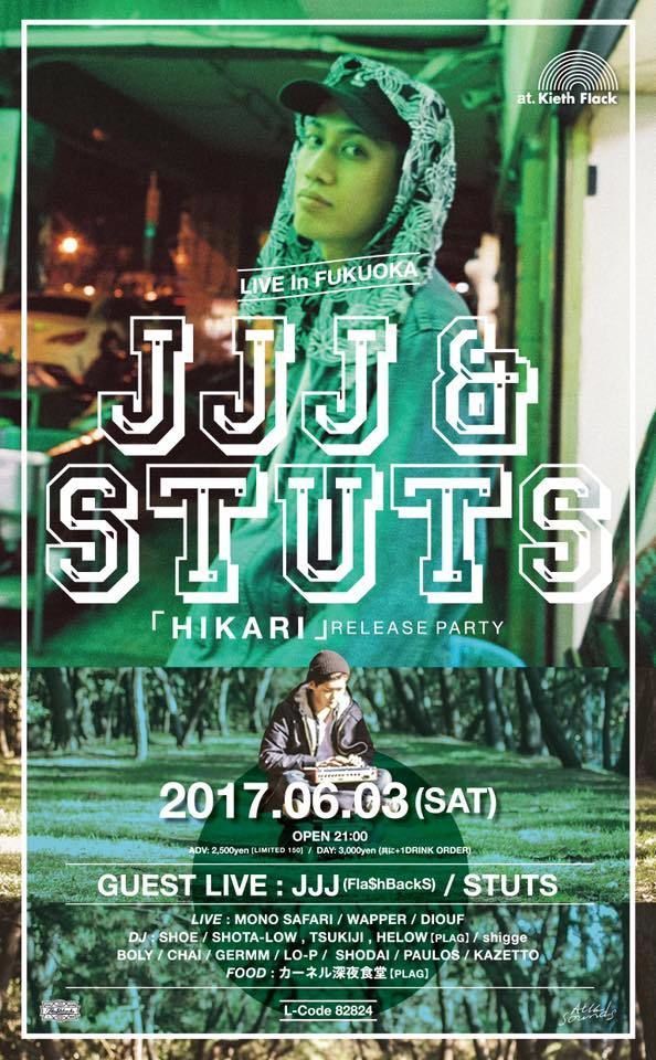 JJJ & STUTS LIVE In FUKUOKA