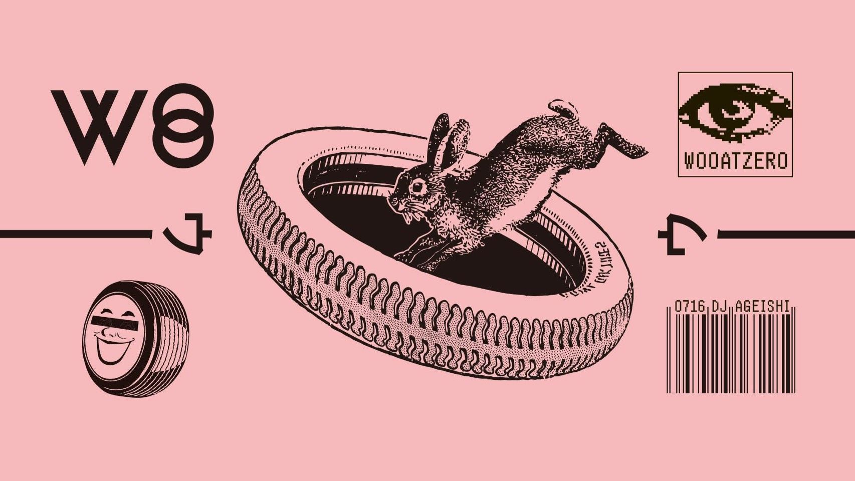 Woo Guest DJ AGEISHI (AHB pro.)