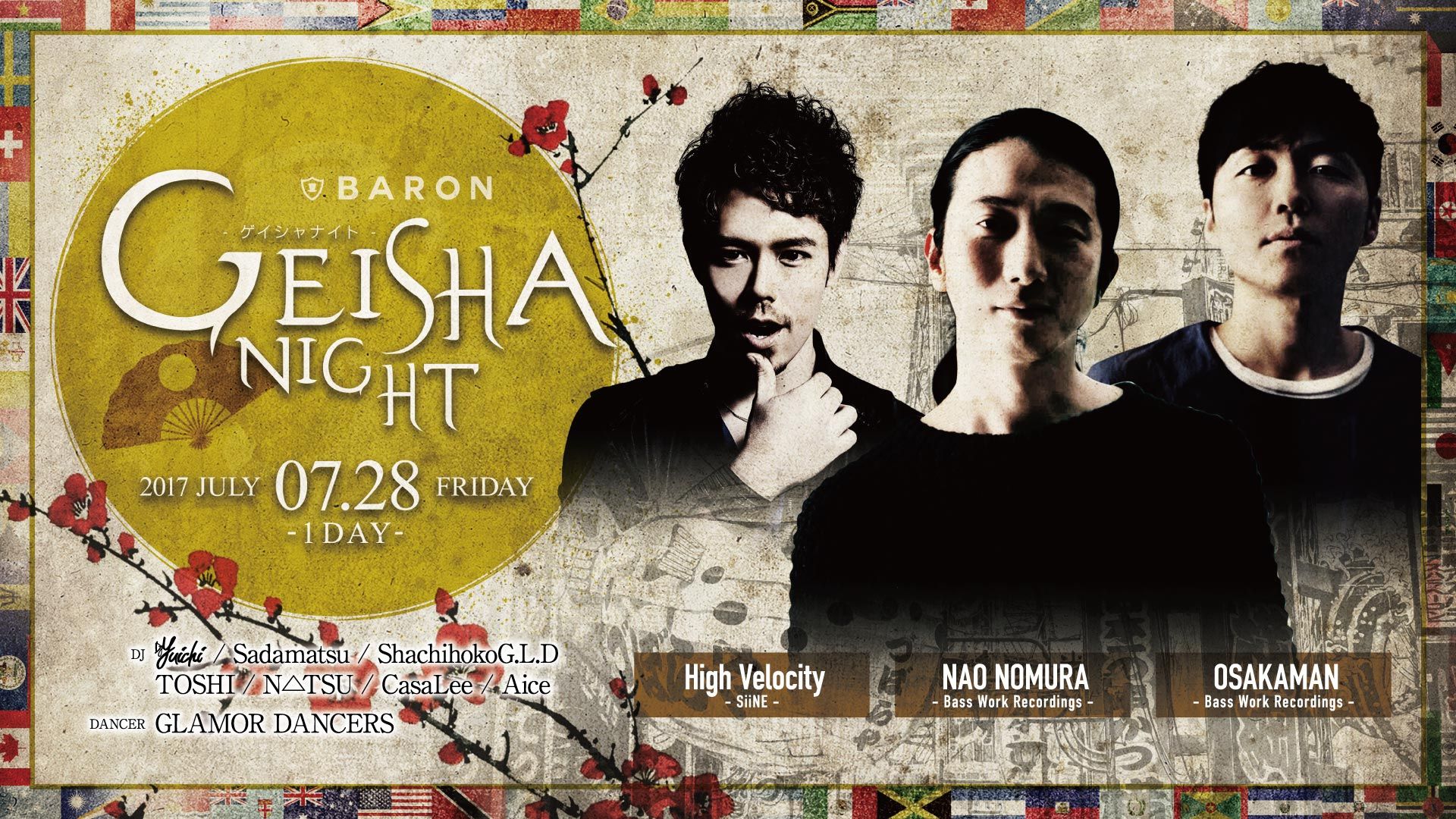 GEISHA NIGHT / THE GOLD FRIDAY / A2